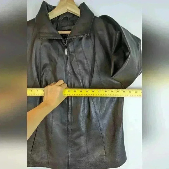 East 5th Brown Genuine Leather Jacket Women's Size 1 Extra - Picture 15 of 15
